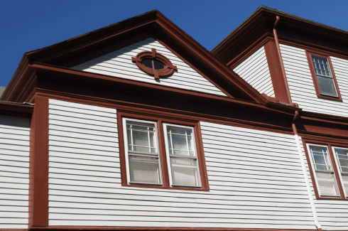 Completed roof repair by GRT Roofing