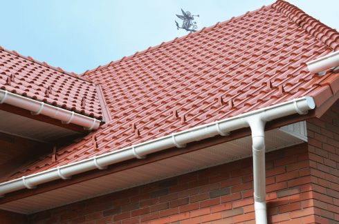 Roof with weather vane — quality protection for your home