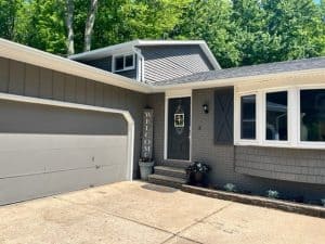 Cleveland-area home with professional roofing installation by GRT Roofing.