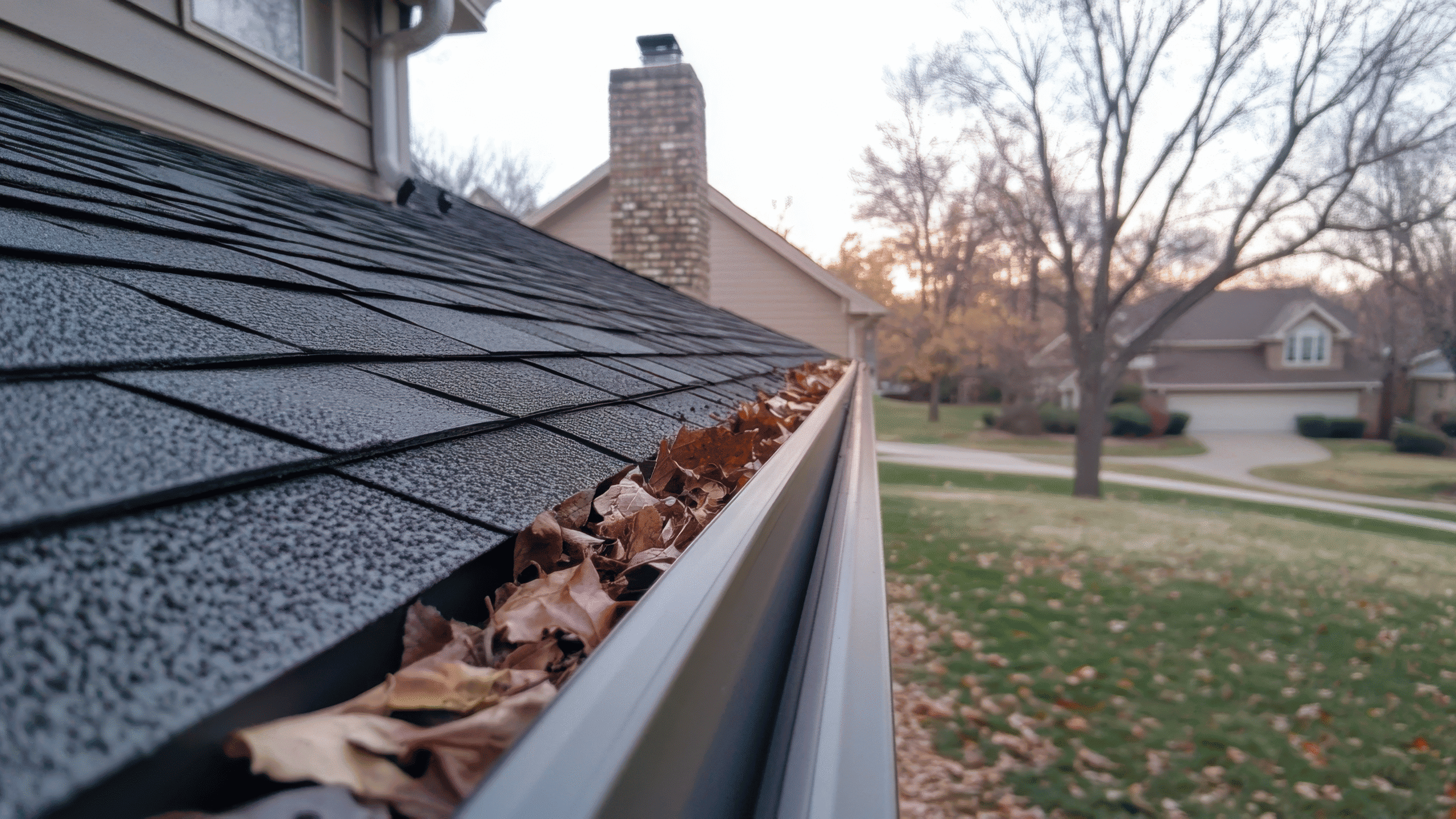 GRT Roofing shows why it's important to fix gutters before fall damage